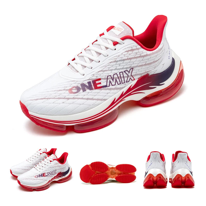 ONEMIX 2025 Marathon Running Shoes – Air Cushion Non-Slip Shock-Absorbing Sneakers