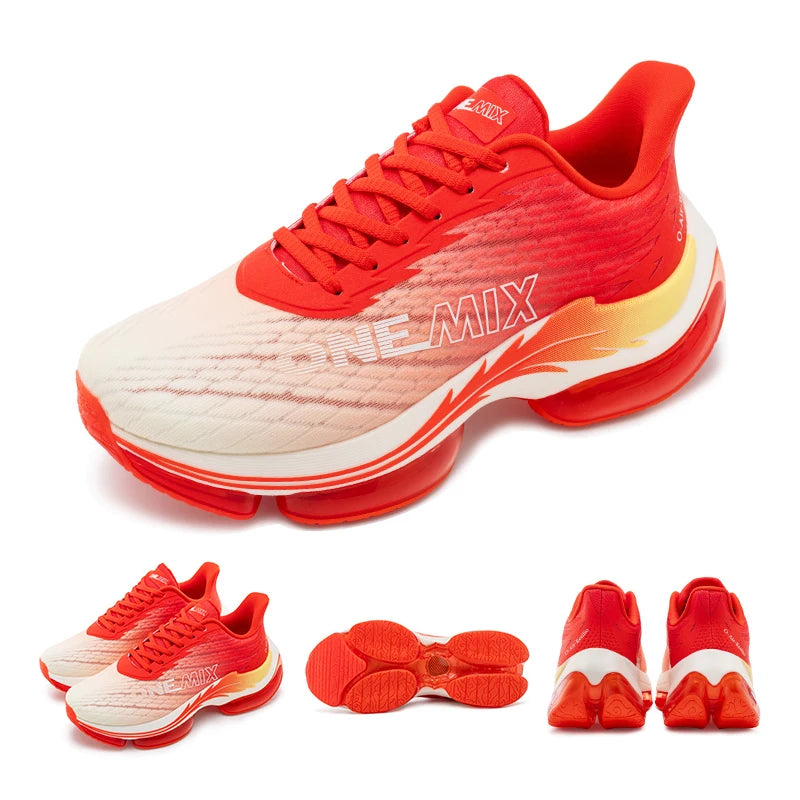 ONEMIX 2025 Marathon Running Shoes – Air Cushion Non-Slip Shock-Absorbing Sneakers