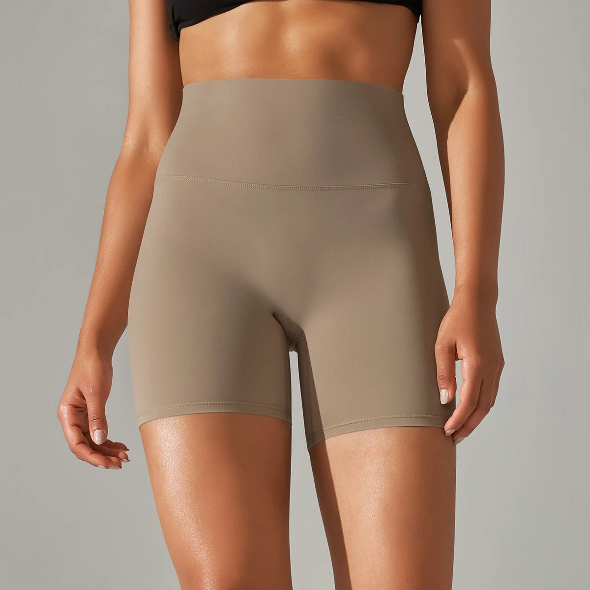 Yoga Shorts – High Waist Breathable Cycling & Running Gym Shorts