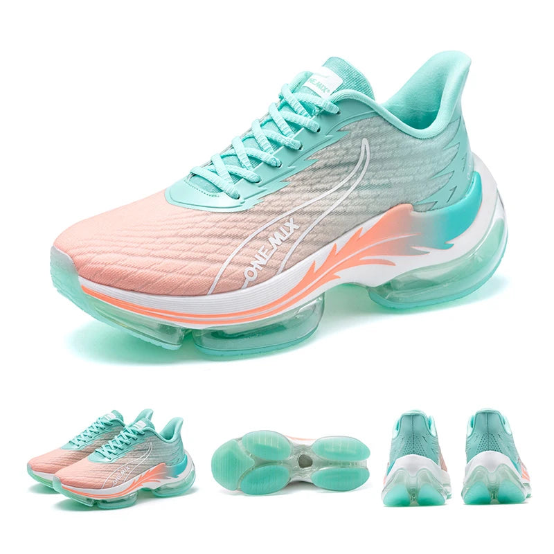 ONEMIX 2025 Marathon Running Shoes – Air Cushion Non-Slip Shock-Absorbing Sneakers