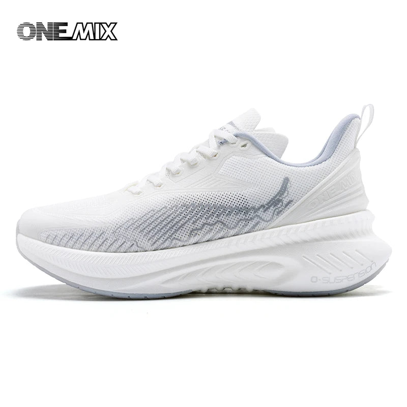 ONEMIX 2025 Breathable Mesh Running Shoes – Unisex Outdoor Fitness & Casual Sneakers