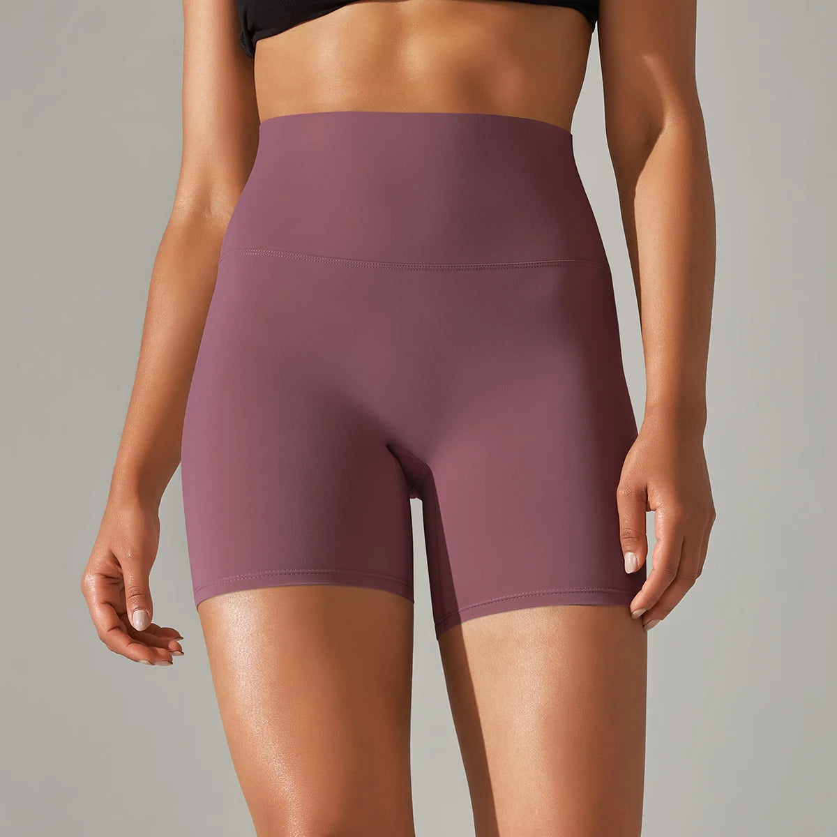 Yoga Shorts – High Waist Breathable Cycling & Running Gym Shorts