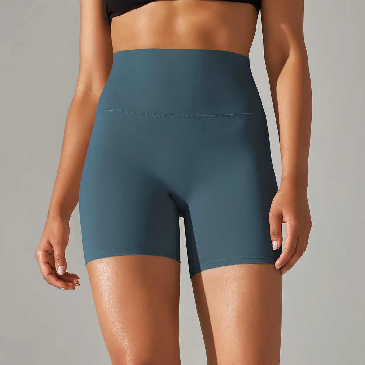 Yoga Shorts – High Waist Breathable Cycling & Running Gym Shorts