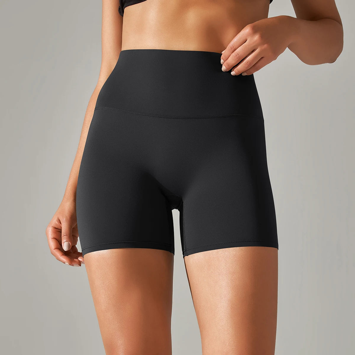 Yoga Shorts – High Waist Breathable Cycling & Running Gym Shorts