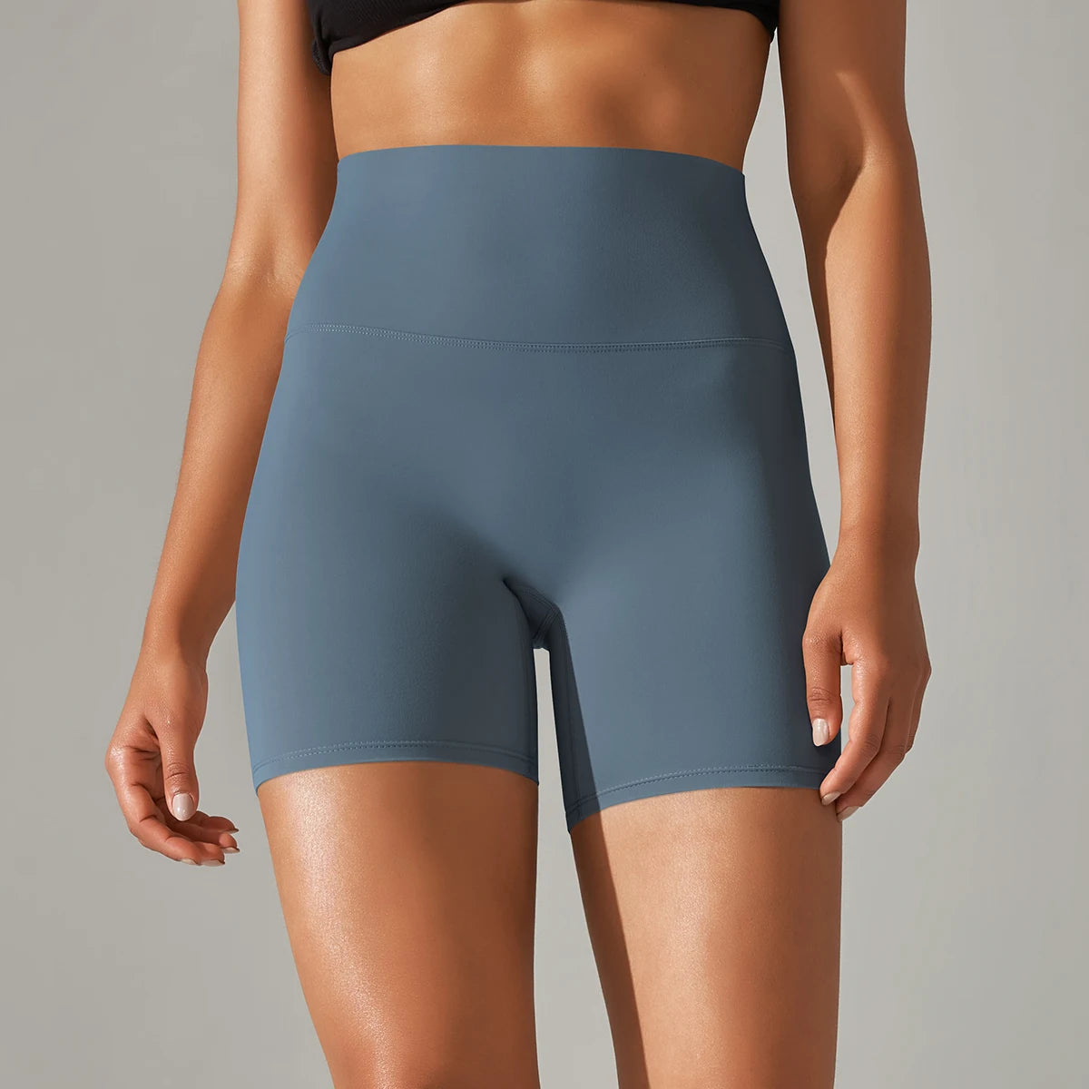 Yoga Shorts – High Waist Breathable Cycling & Running Gym Shorts