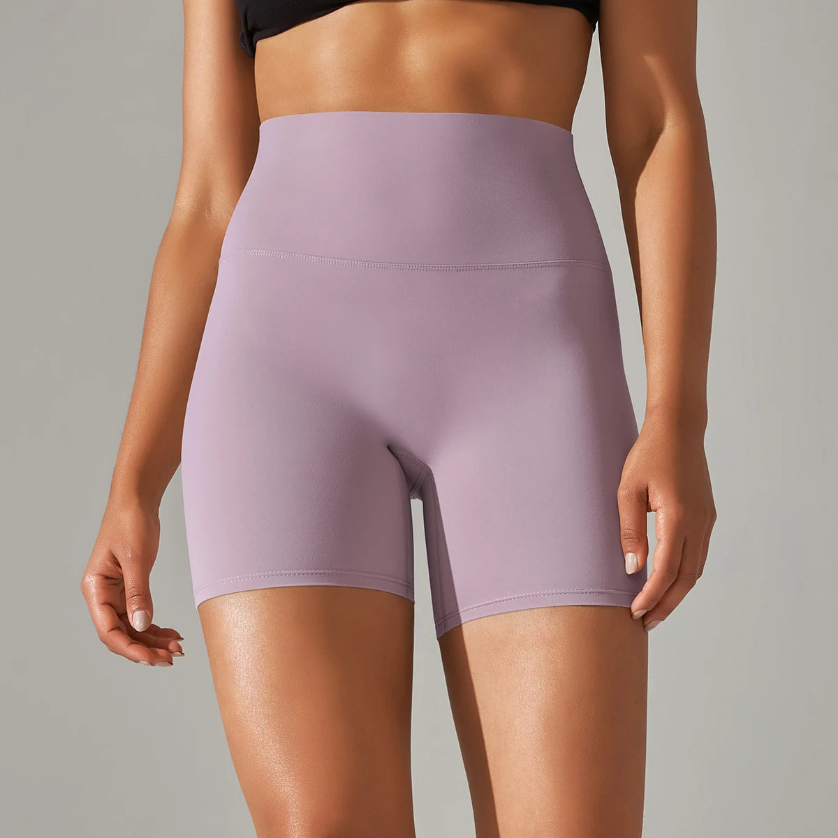 Yoga Shorts – High Waist Breathable Cycling & Running Gym Shorts