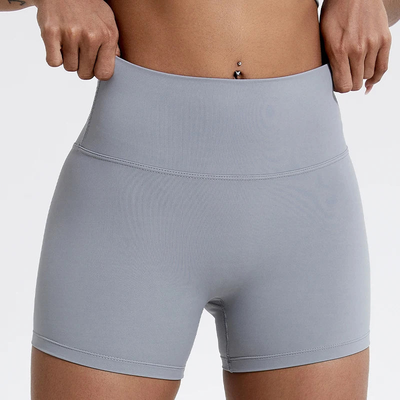 Hearuisavy Butt Lift Running Shorts – High Waist Slim Cycling Yoga Shorts