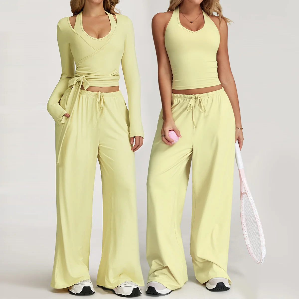 Tank Top & Straight Pants Set