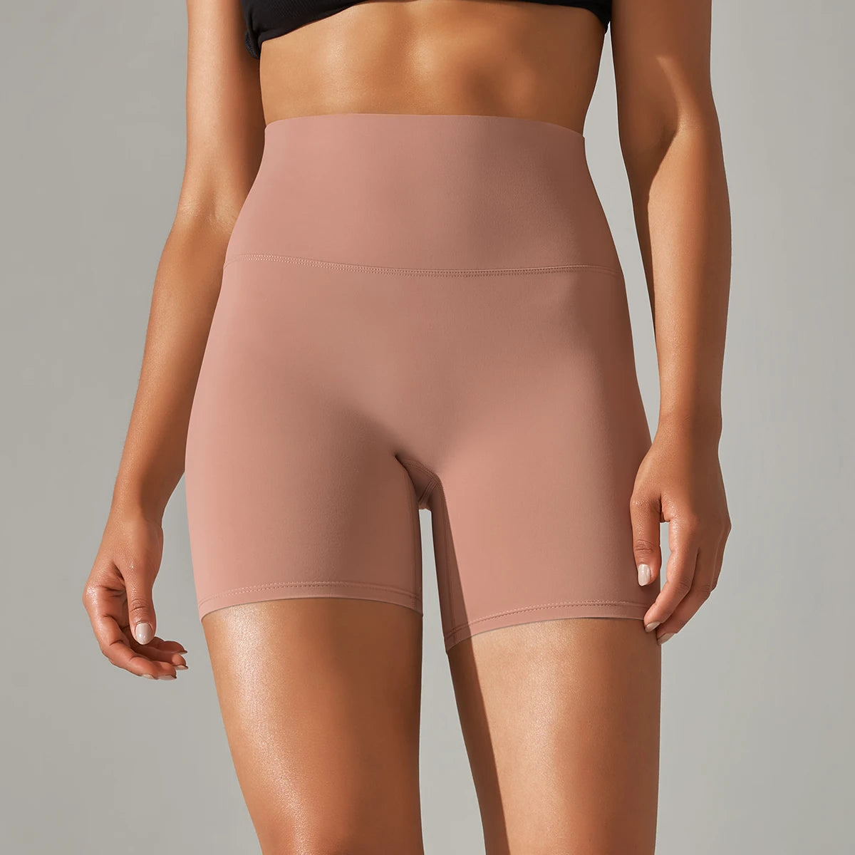 Yoga Shorts – High Waist Breathable Cycling & Running Gym Shorts