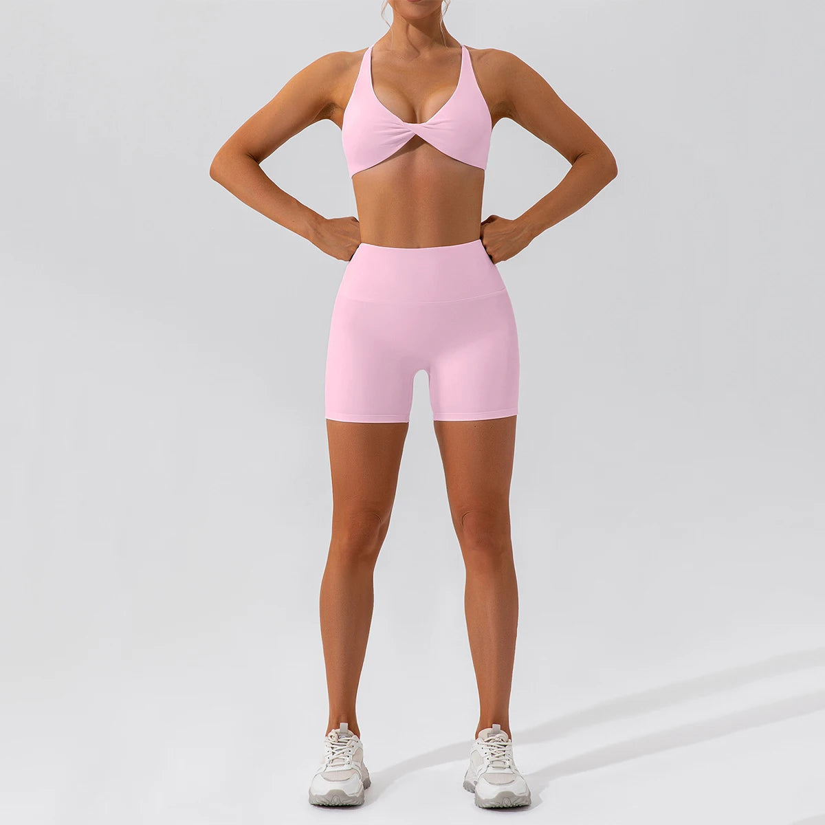 2PCS Yoga Suit Sports Set – Quick-Dry Long Sleeve Running & Workout Tracksuit