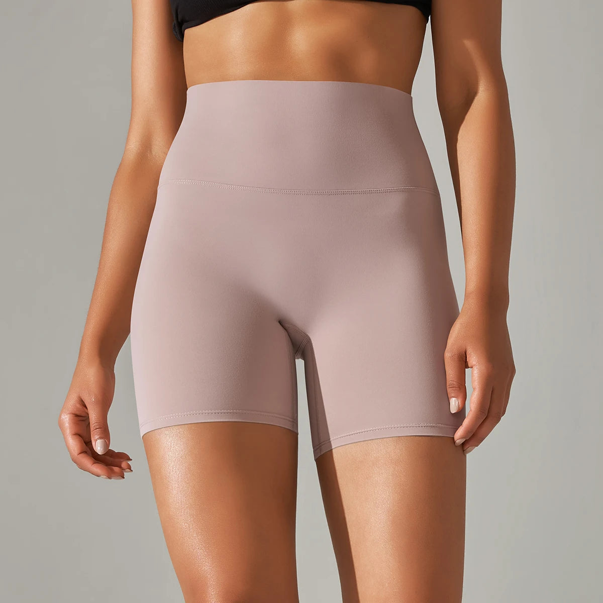 Yoga Shorts – High Waist Breathable Cycling & Running Gym Shorts