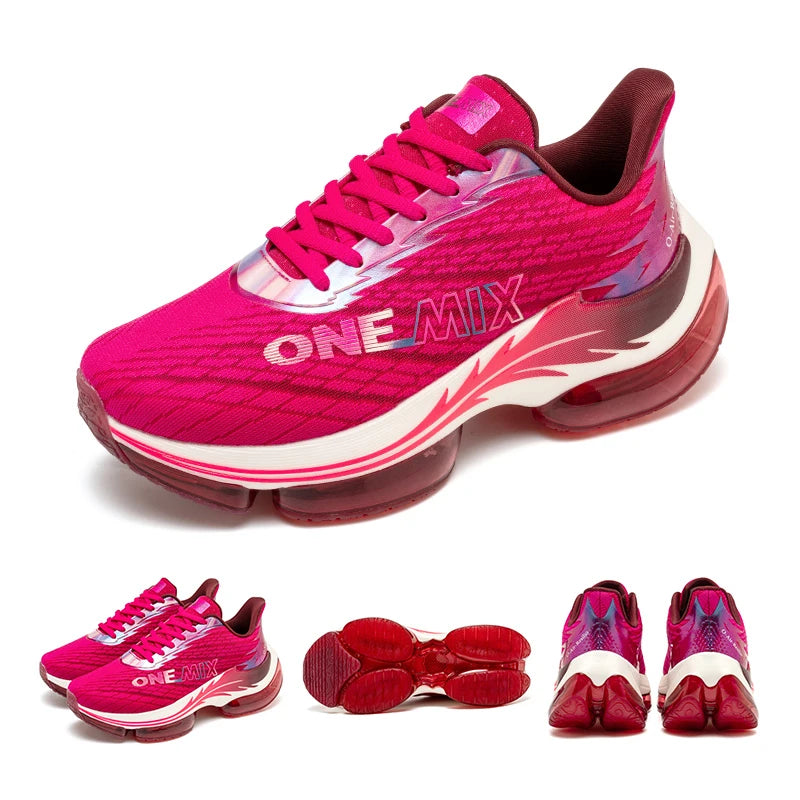 ONEMIX 2025 Marathon Running Shoes – Air Cushion Non-Slip Shock-Absorbing Sneakers