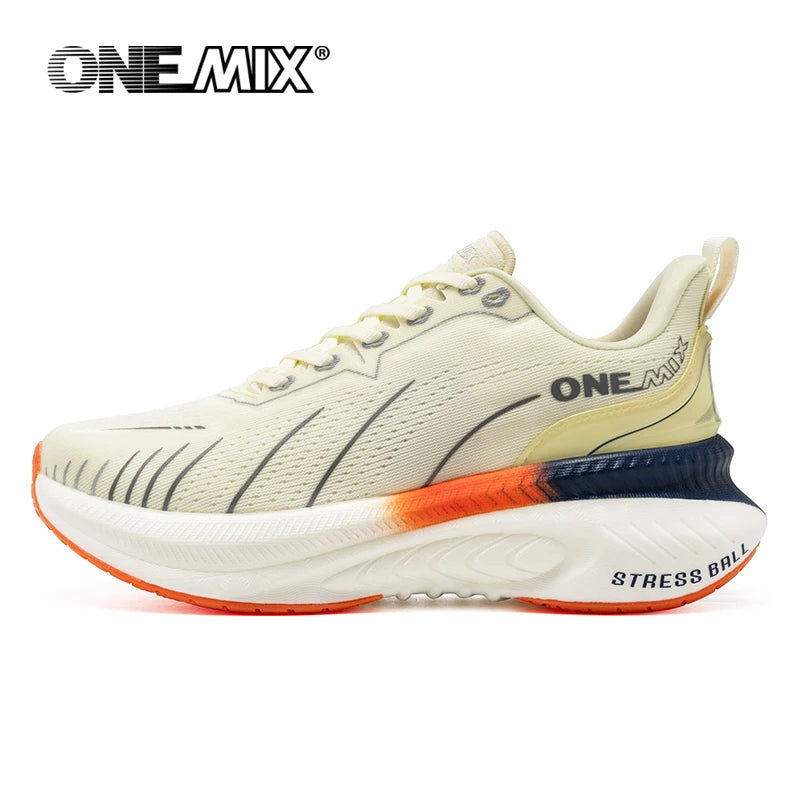 ONEMIX Cushioning Running Shoes – Non-Slip Athletic Sneakers for Men & Women