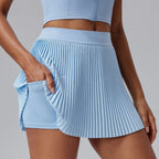 Golf Sport Skirt Shorts – Breathable High Waist Outdoor Sports Skort