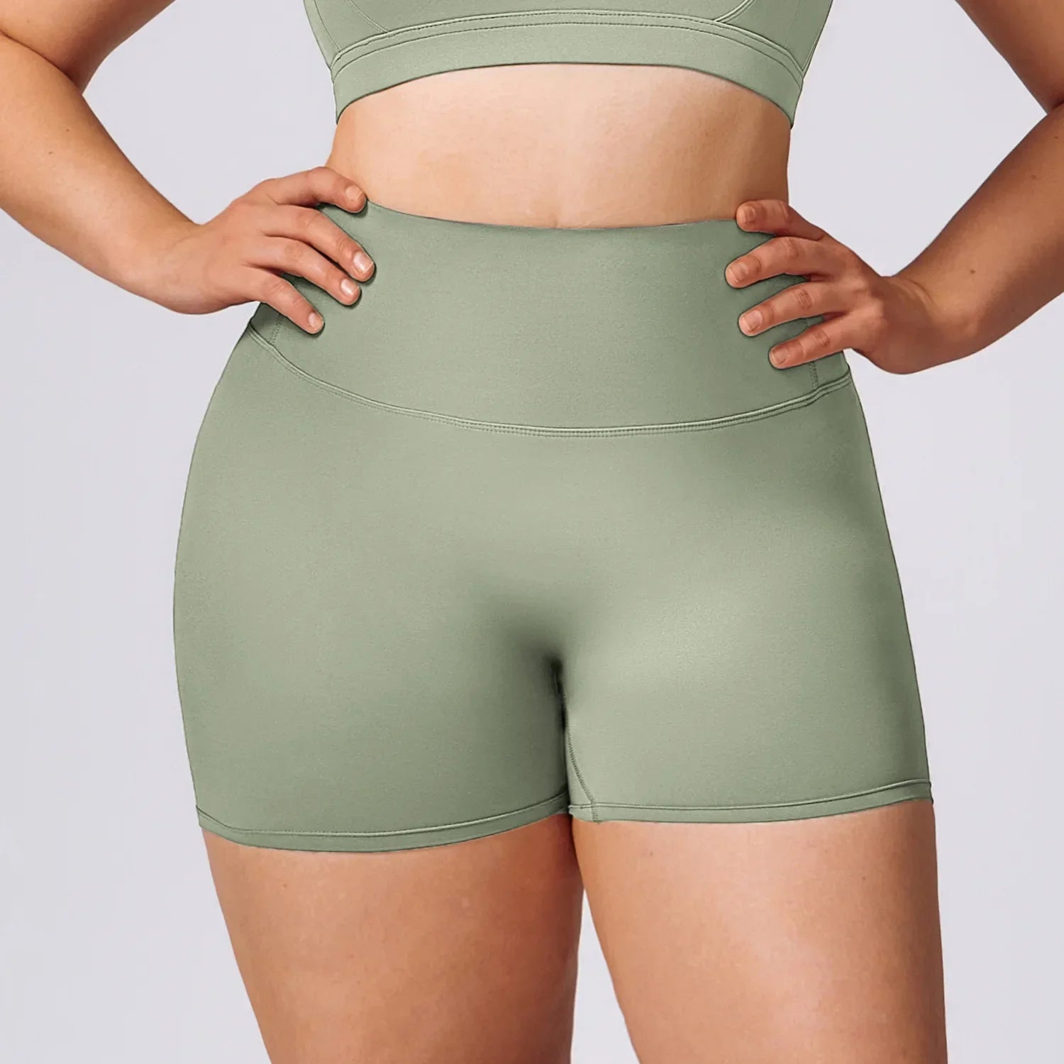 Plus Size Workout Set – Sport Jacket, Leggings & Flared Pants