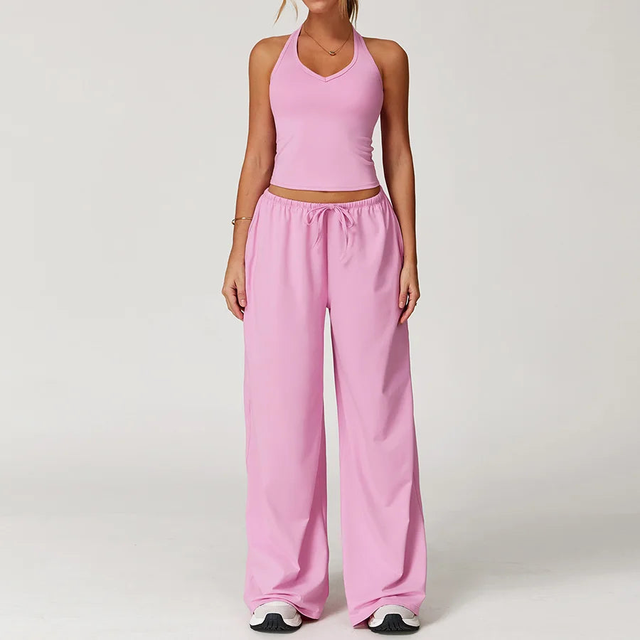 Tank Top & Straight Pants Set