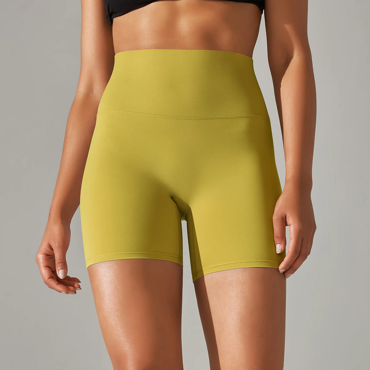 Yoga Shorts – High Waist Breathable Cycling & Running Gym Shorts