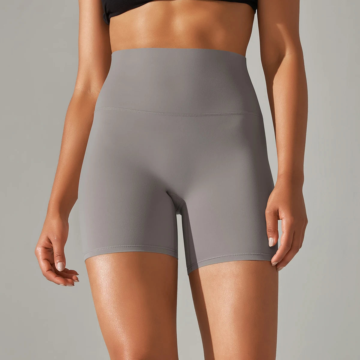 Yoga Shorts – High Waist Breathable Cycling & Running Gym Shorts