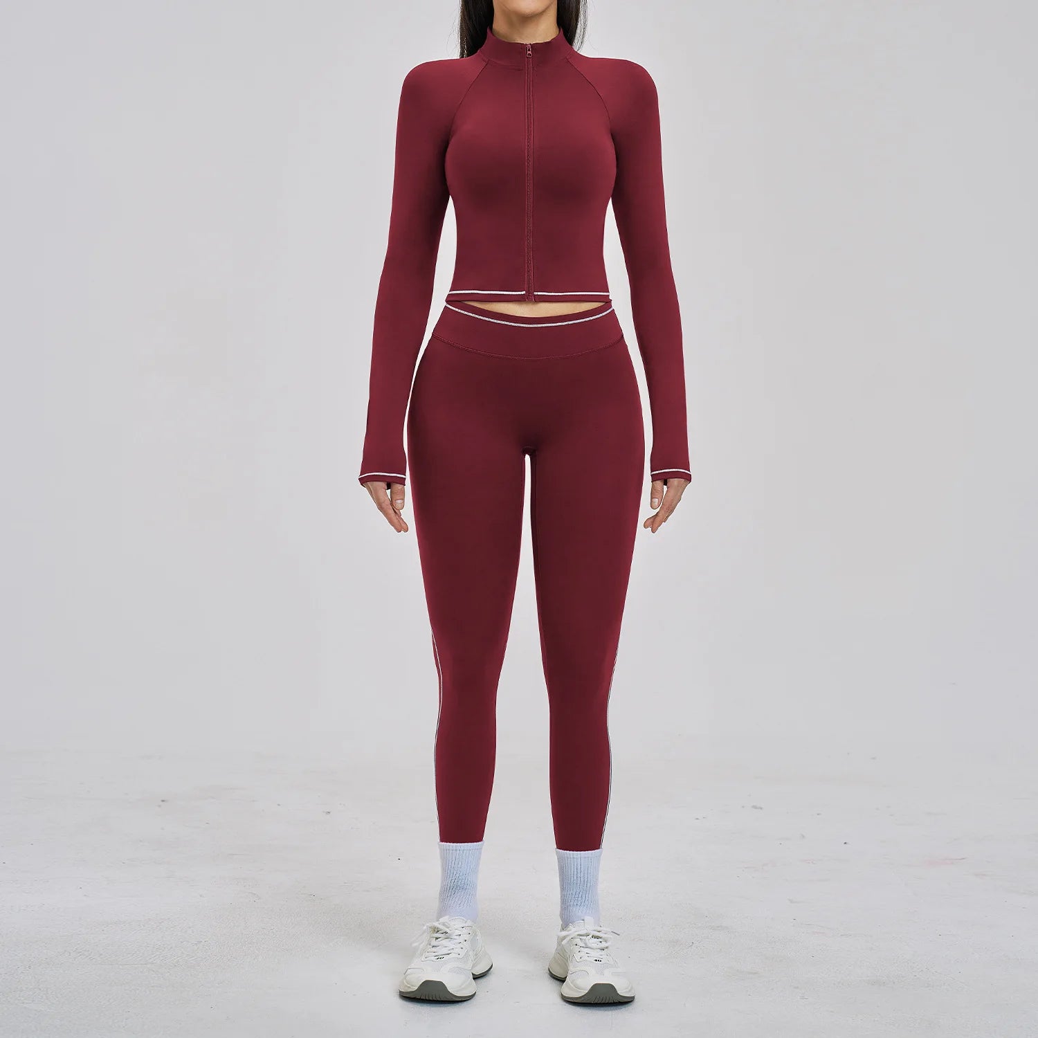 Long Sleeve Athletic Wear Set