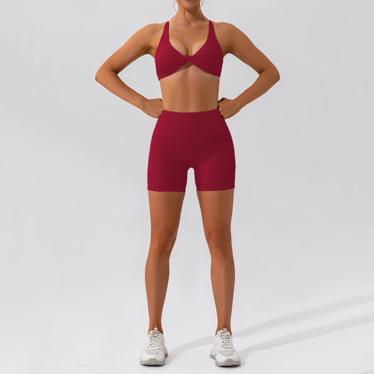 2PCS Yoga Suit Sports Set – Quick-Dry Long Sleeve Running & Workout Tracksuit