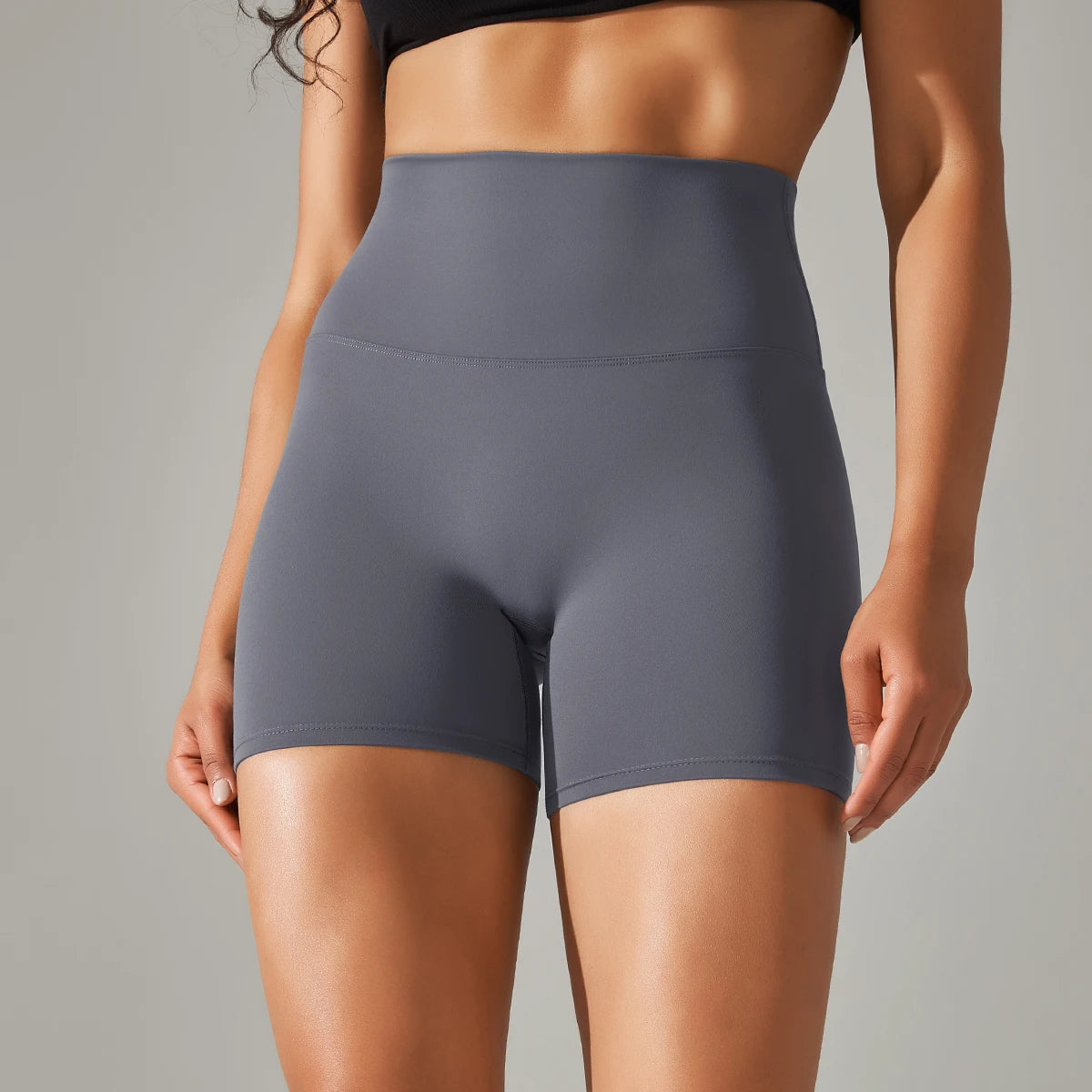 Yoga Shorts – High Waist Breathable Cycling & Running Gym Shorts