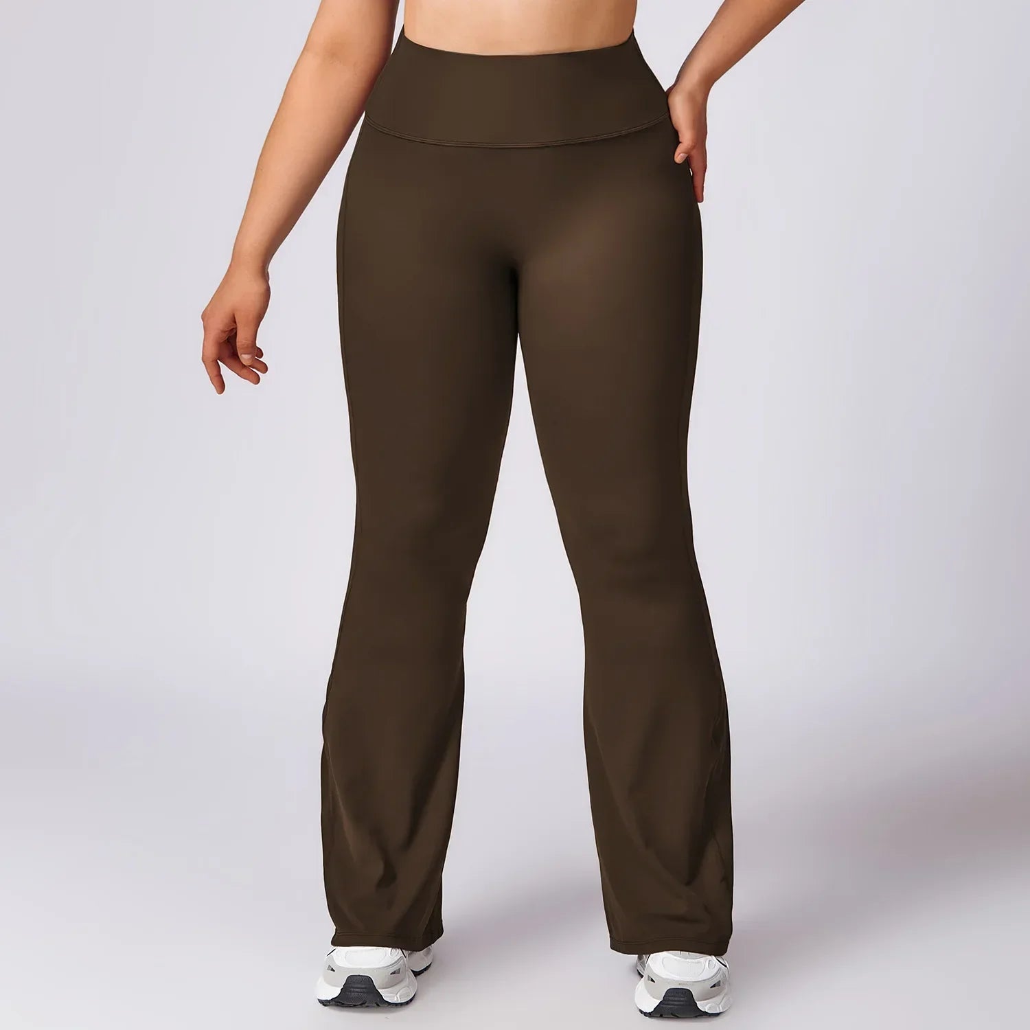 Plus Size Workout Set – Sport Jacket, Leggings & Flared Pants