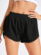 Yoga Shorts – Elastic Running Workout Short Leggings for Gym & Sport