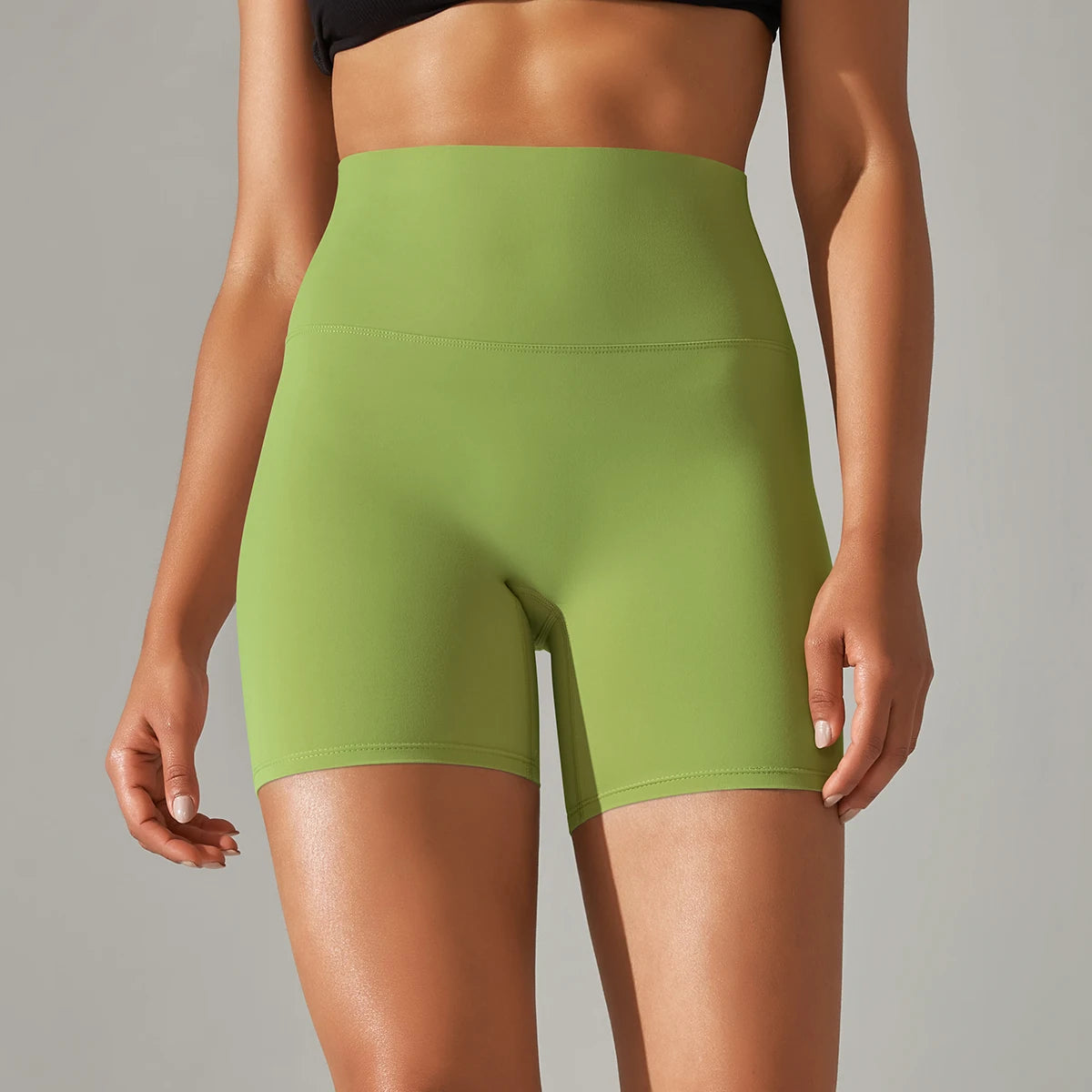 Yoga Shorts – High Waist Breathable Cycling & Running Gym Shorts