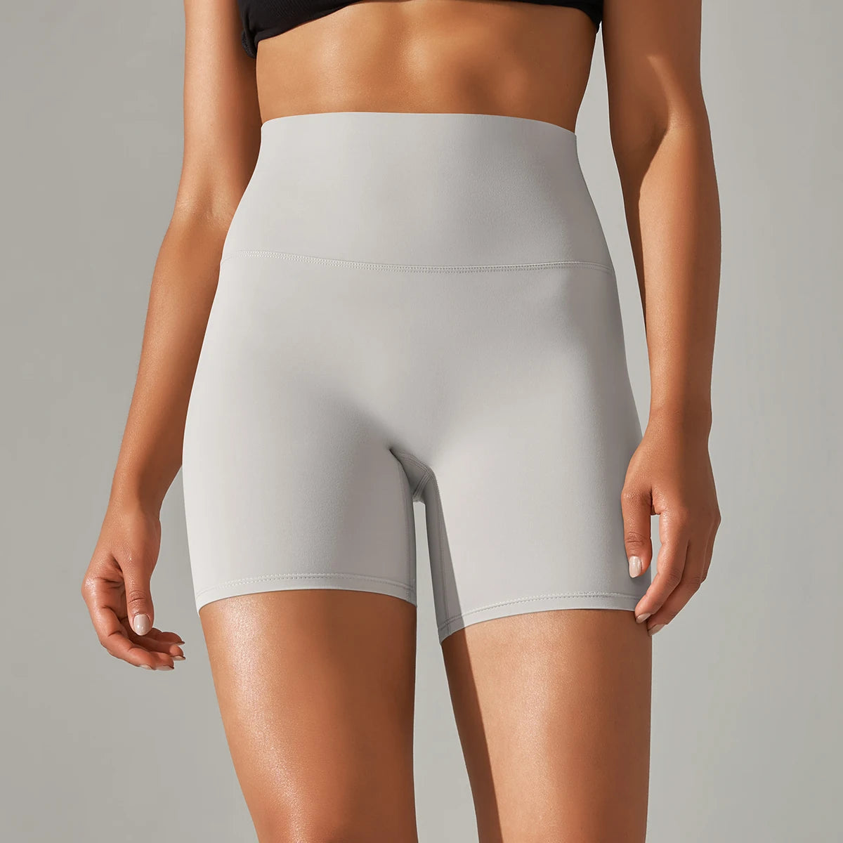 Yoga Shorts – High Waist Breathable Cycling & Running Gym Shorts