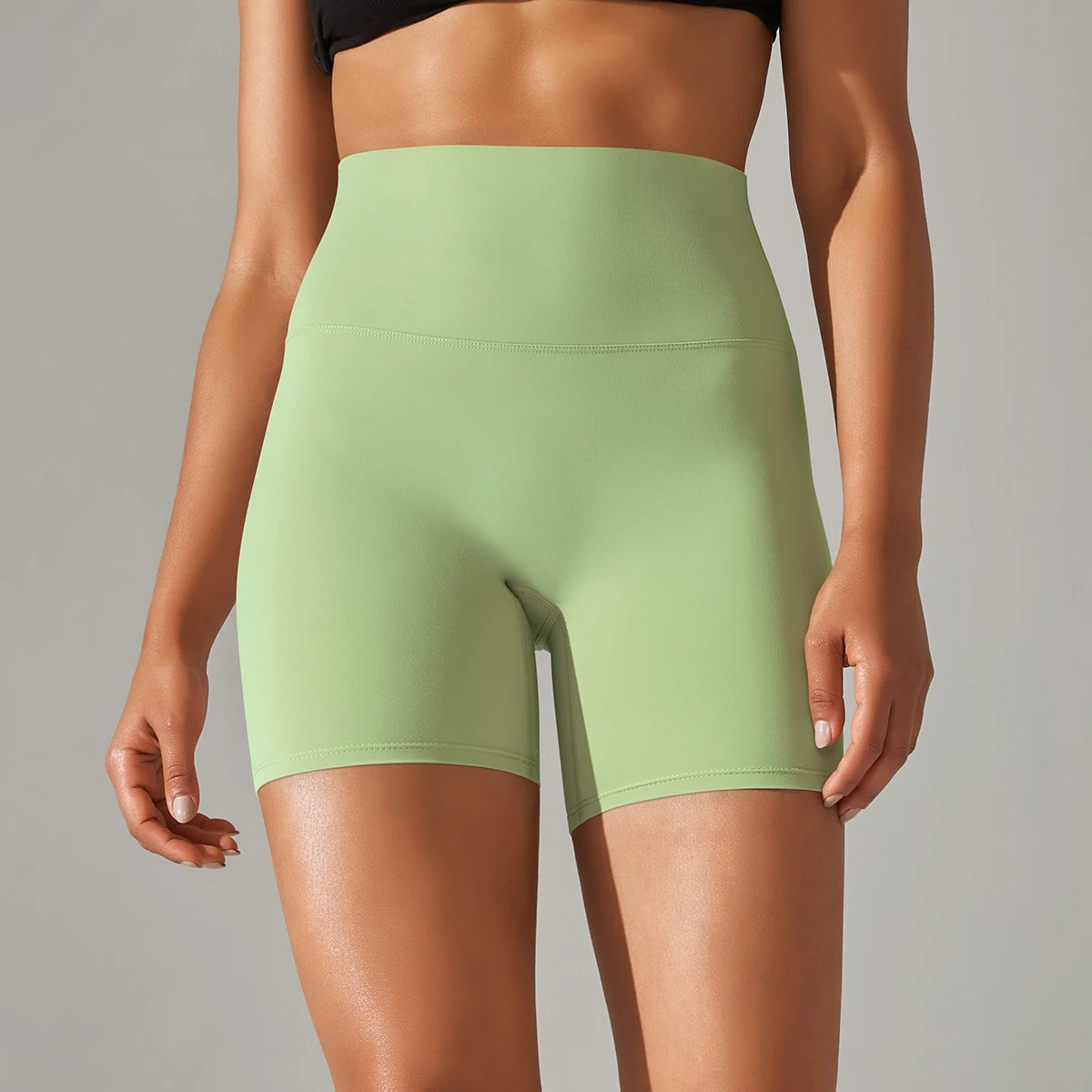 Yoga Shorts – High Waist Breathable Cycling & Running Gym Shorts