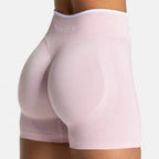 TEVEO Seamless High Waist Yoga Shorts – Hip Lifting Running Sports Shorts