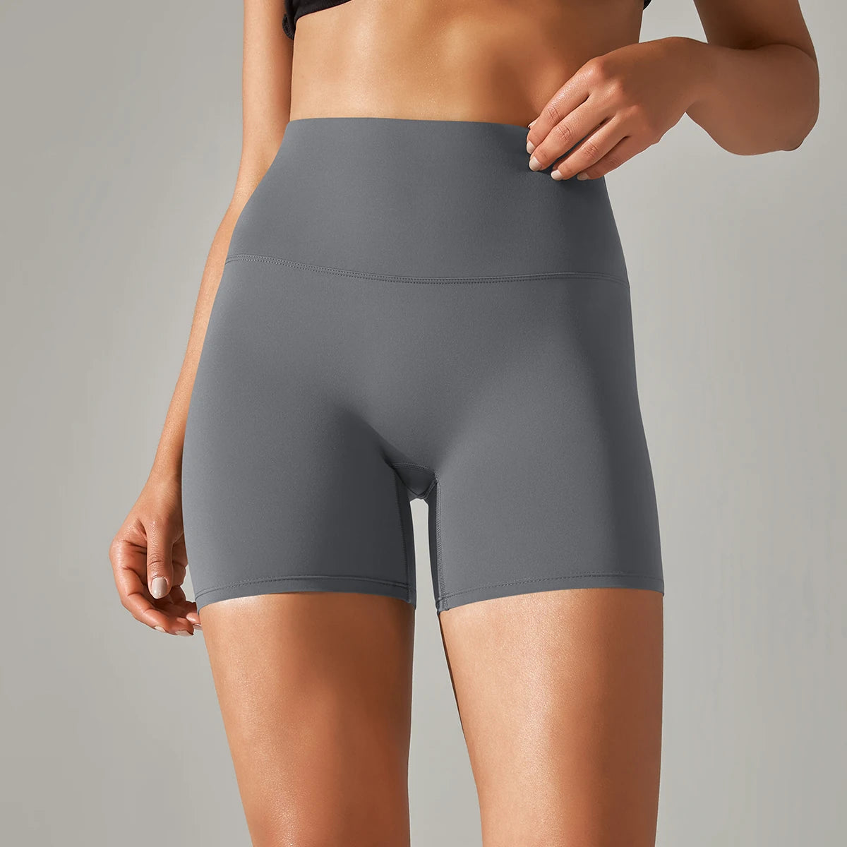 Yoga Shorts – High Waist Breathable Cycling & Running Gym Shorts