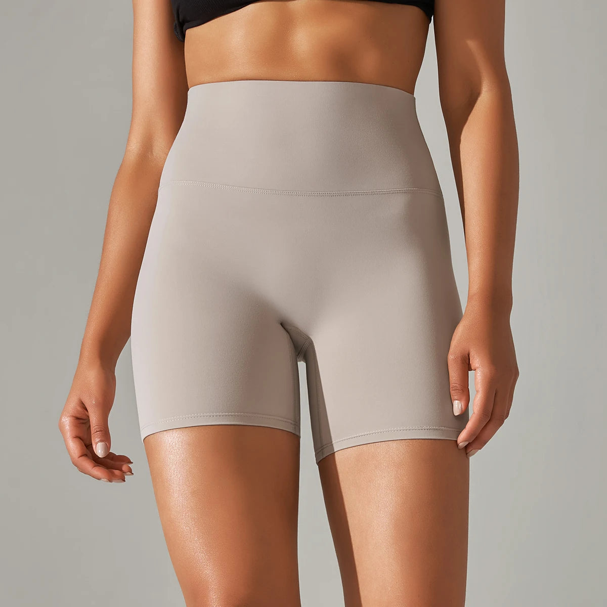 Yoga Shorts – High Waist Breathable Cycling & Running Gym Shorts