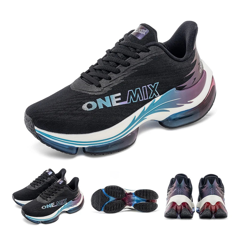 ONEMIX 2025 Marathon Running Shoes – Air Cushion Non-Slip Shock-Absorbing Sneakers
