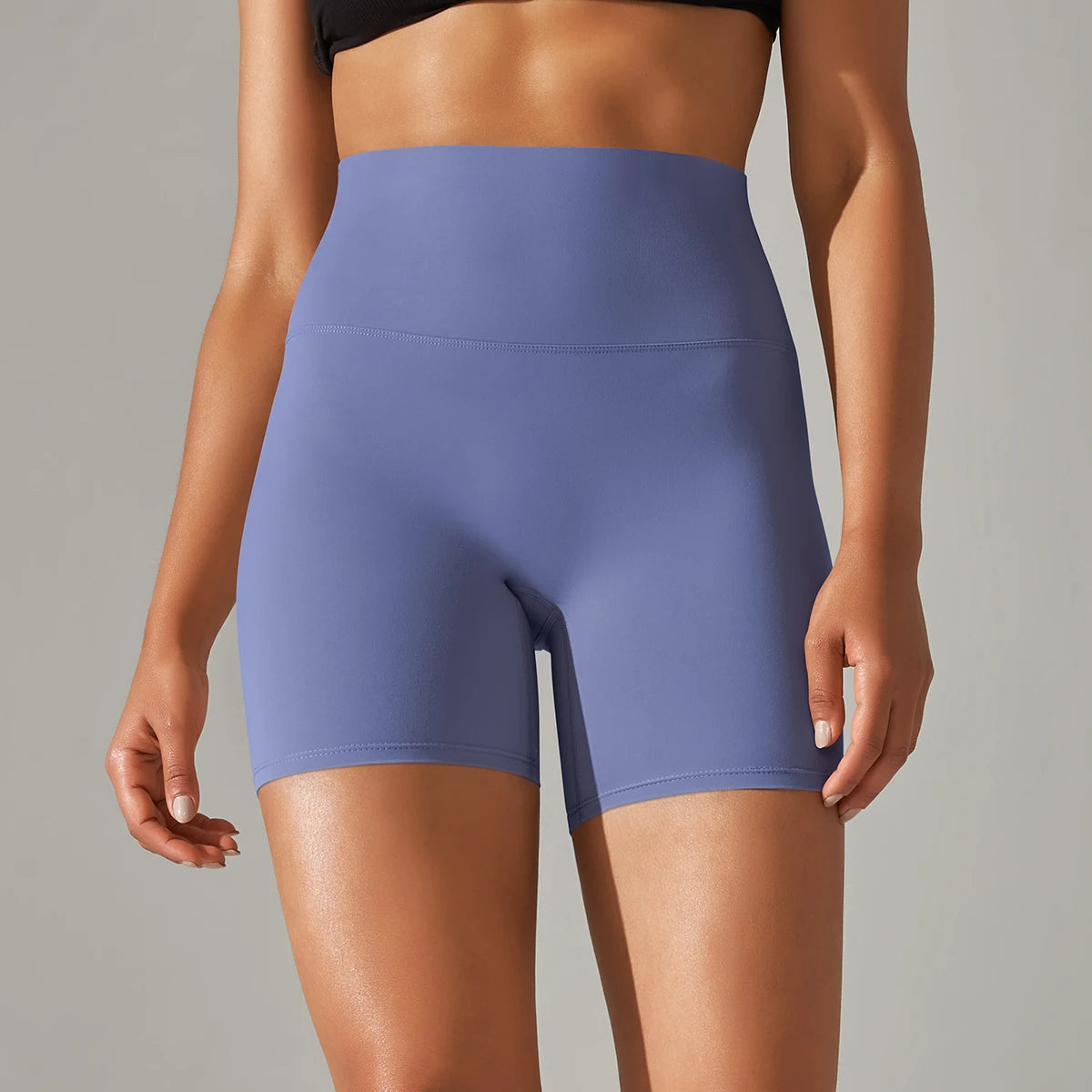 Yoga Shorts – High Waist Breathable Cycling & Running Gym Shorts