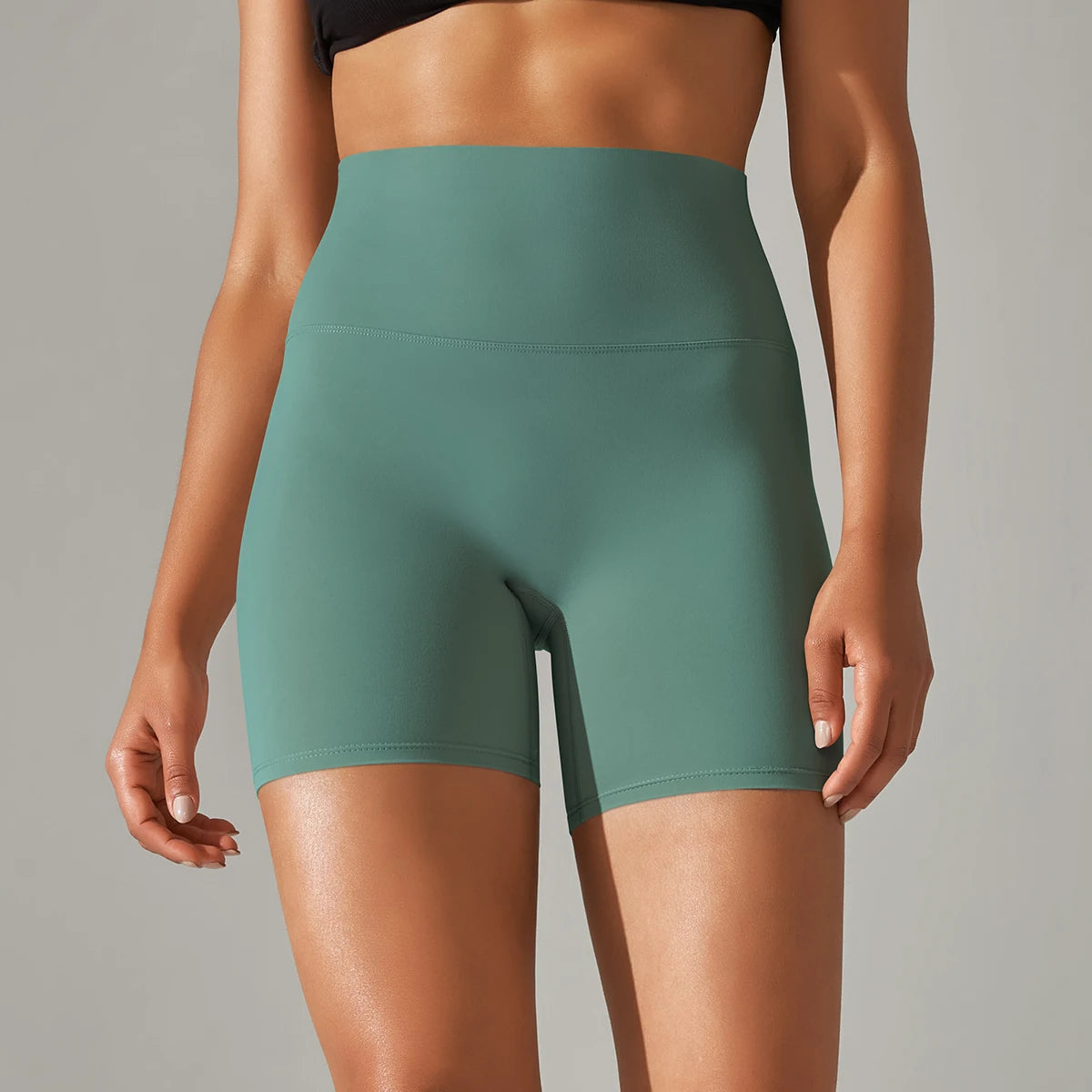 Yoga Shorts – High Waist Breathable Cycling & Running Gym Shorts