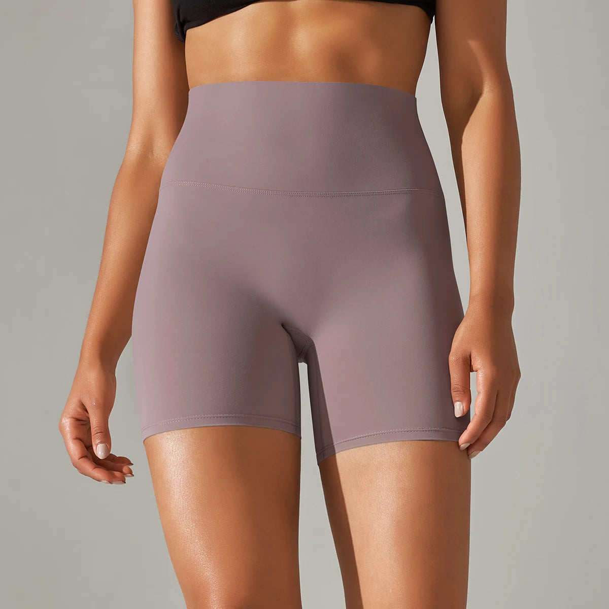 Yoga Shorts – High Waist Breathable Cycling & Running Gym Shorts