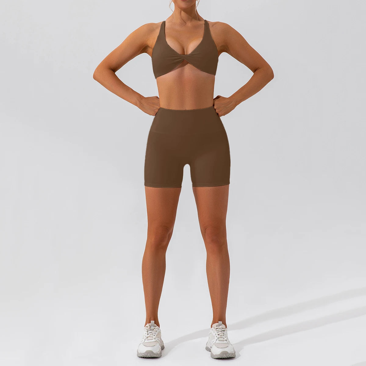 2PCS Yoga Suit Sports Set – Quick-Dry Long Sleeve Running & Workout Tracksuit