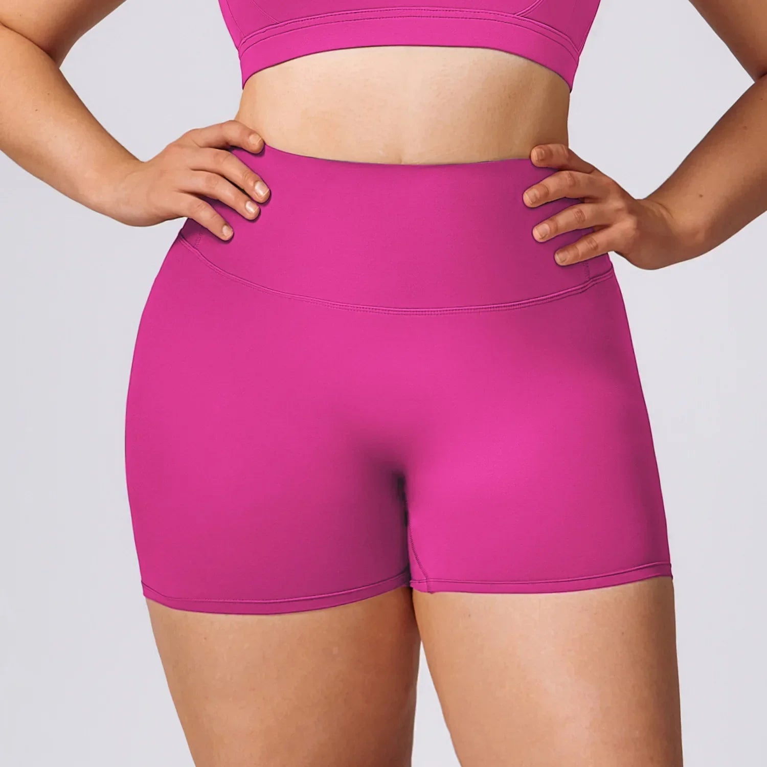 Plus Size Workout Set – Sport Jacket, Leggings & Flared Pants
