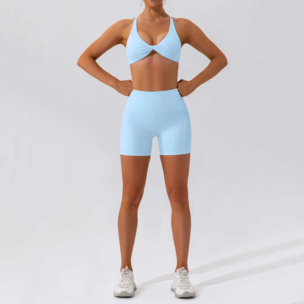 2PCS Yoga Suit Sports Set – Quick-Dry Long Sleeve Running & Workout Tracksuit