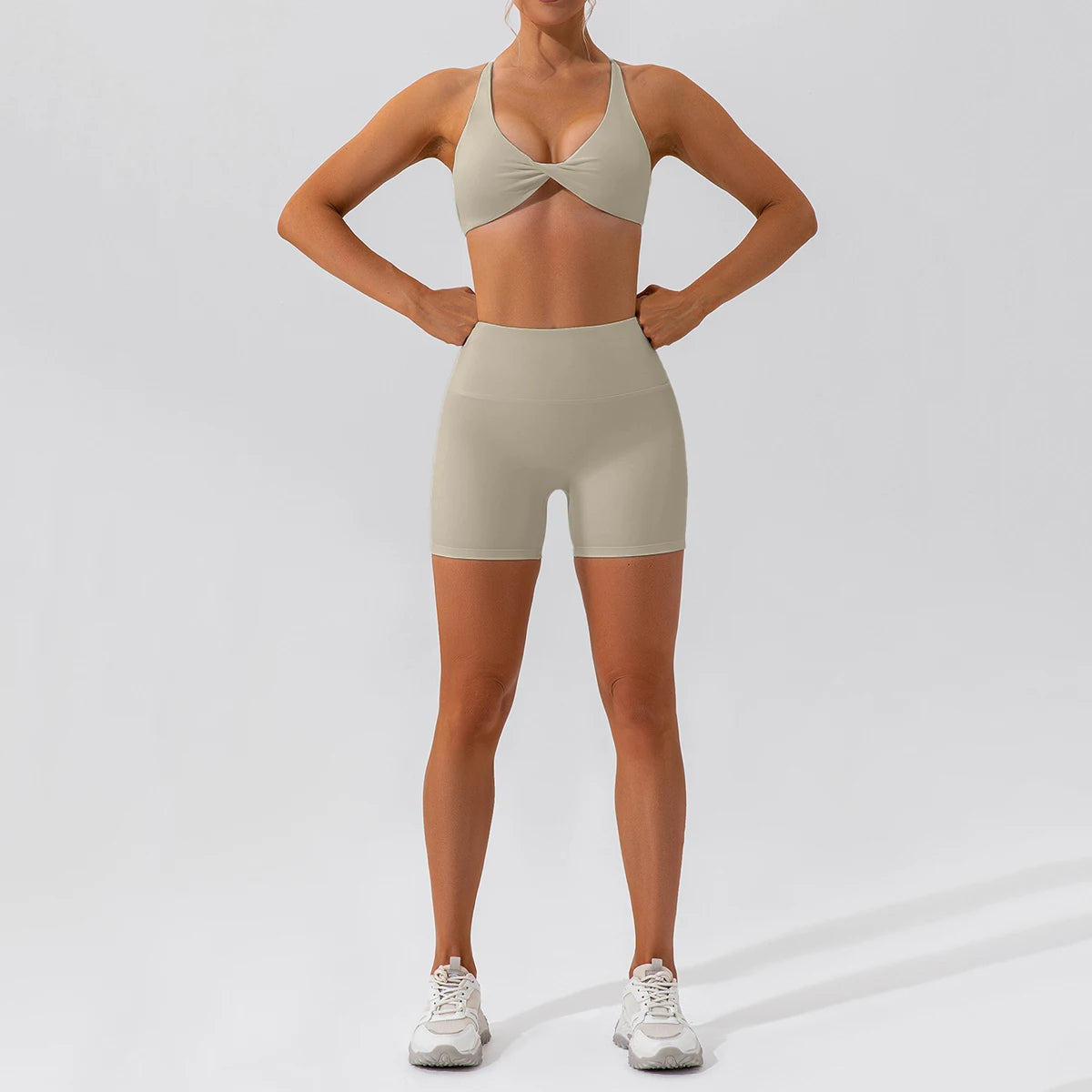 2PCS Yoga Suit Sports Set – Quick-Dry Long Sleeve Running & Workout Tracksuit