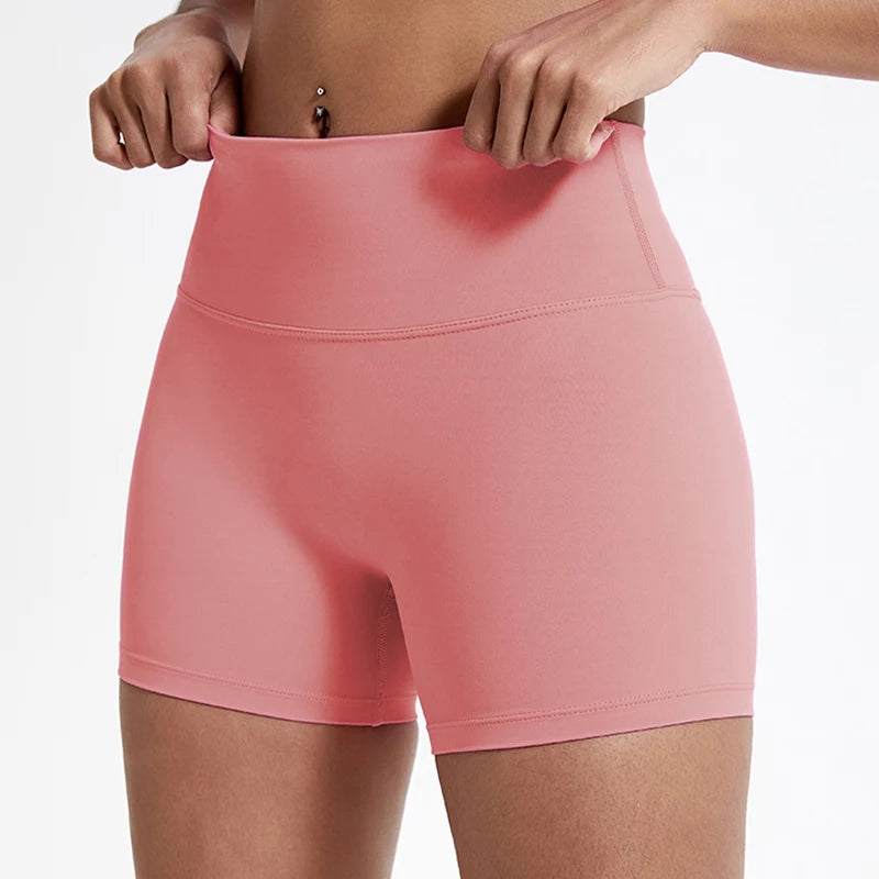Hearuisavy Butt Lift Running Shorts – High Waist Slim Cycling Yoga Shorts