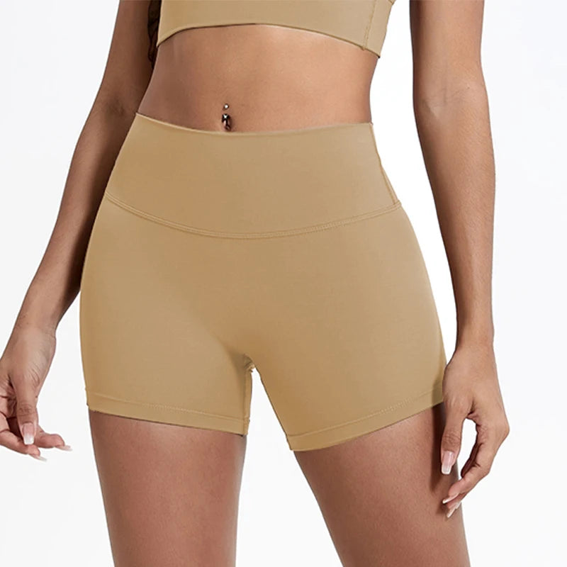 Hearuisavy Butt Lift Running Shorts – High Waist Slim Cycling Yoga Shorts